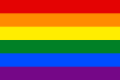 Gay pride flaget